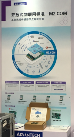 研華攜手行業(yè)伙伴發(fā)布IoT無線傳感平臺M2.COM，推動物聯(lián)網(wǎng)技術(shù)研發(fā)創(chuàng)新